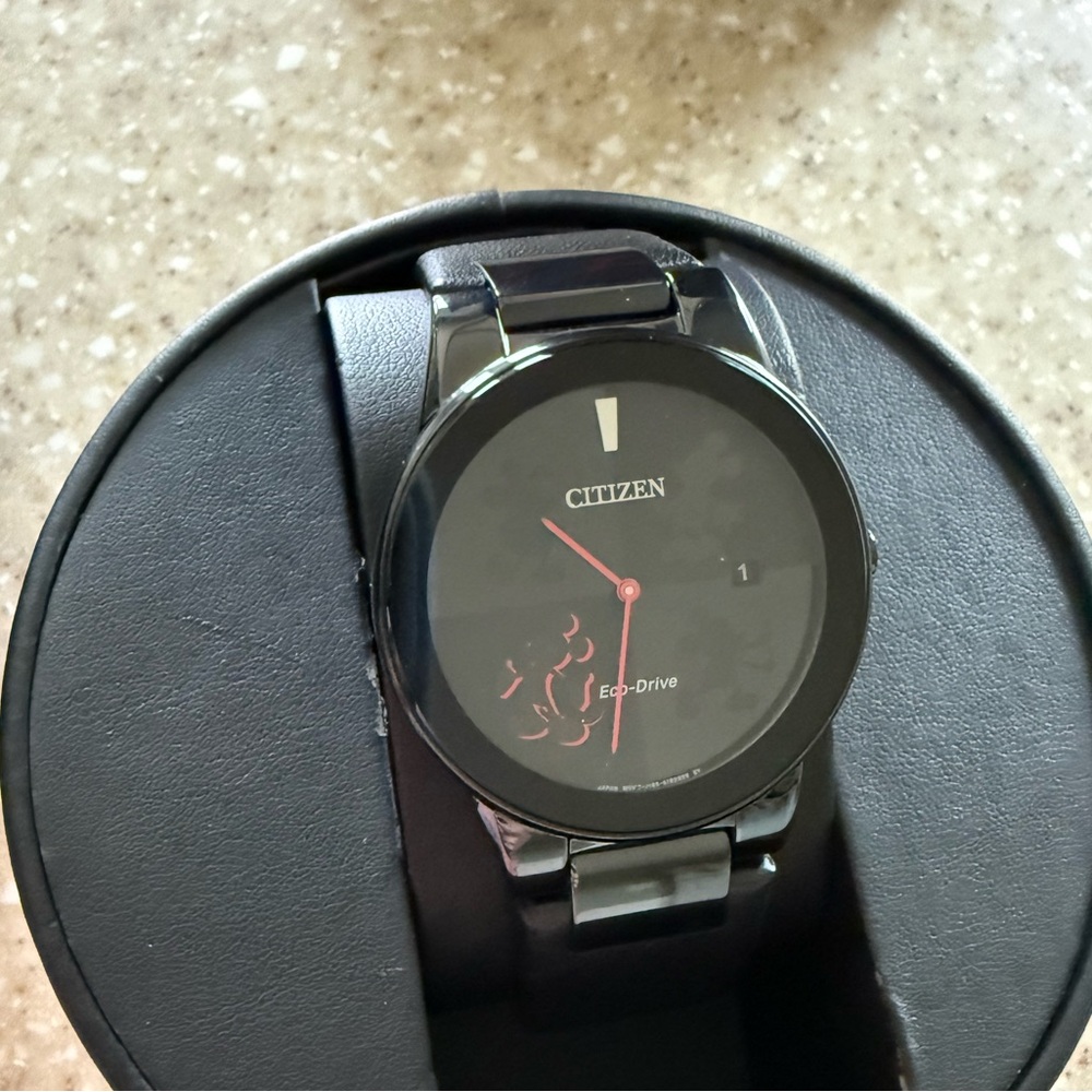 Citizen Eco Drive Mickey Mouse Black SS 40MM watch